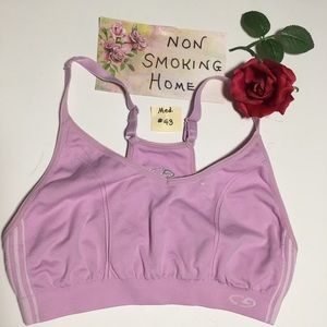 MED. CHAMPION RACER BACK SPORT BRA LAVENDER